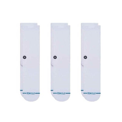 スタンスソックスメンズアイコンスリーパックM556D18ICPWHT20SPICON3PACKSTANCE