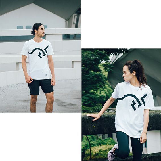 SAURUS ロゴTシャツ D ランニングウェア 20SU メンズ/レディース AMINO