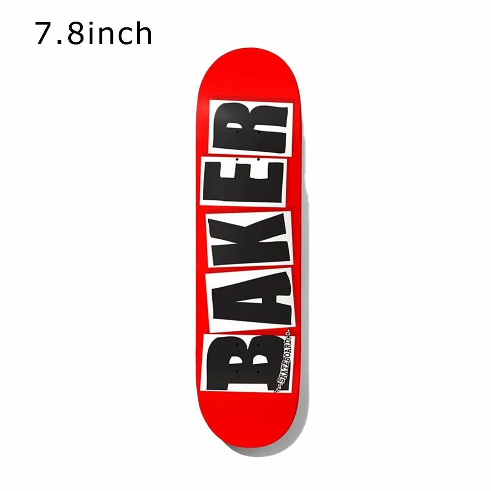 スケートボード 板2枚 supreme baker BAKER ベイカー デッキ スケボー BACABRAND NAME BLK VENEER 8.25inch