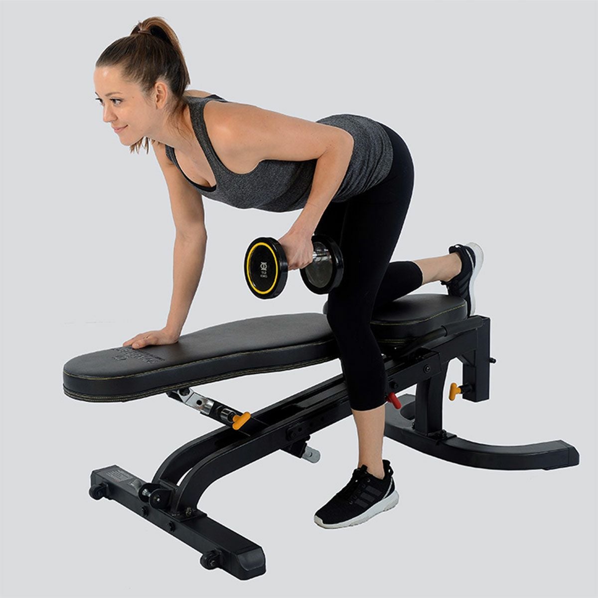 【新潟市・引取限定】POWERTEC パワーテック ベンチラックシステム ---旧モデル--- パワーテック トレーニング ギア ユーティリティベンチ 黒 WB-UB20