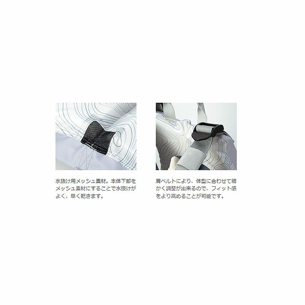 エーキューエーライフジャケットIIKA-9025ライフジャケットAQAメンズレディース