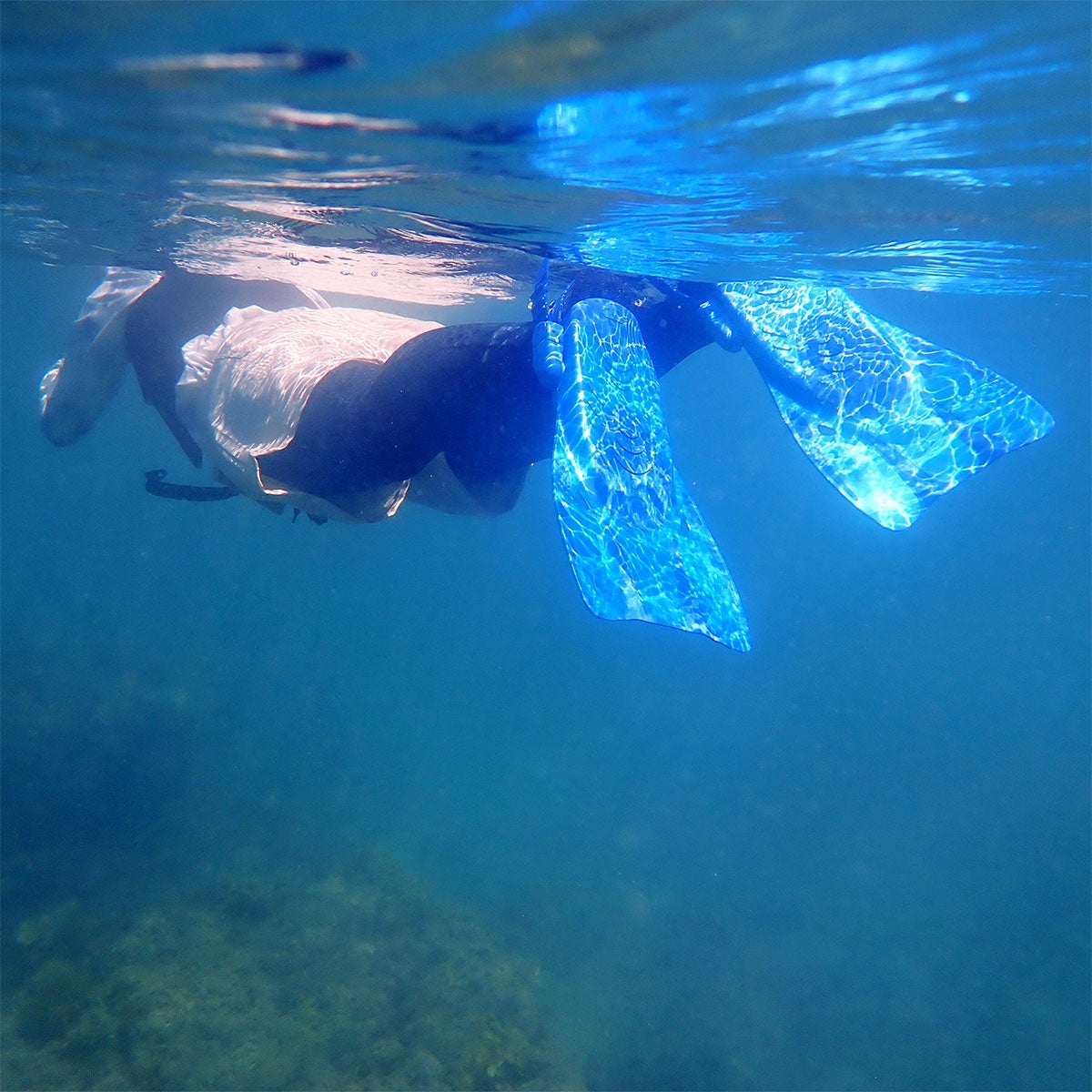 リーフツアラースノーケリングフィンメンズ/レディース軽量ストラップフィンRF0106REEFTOURER