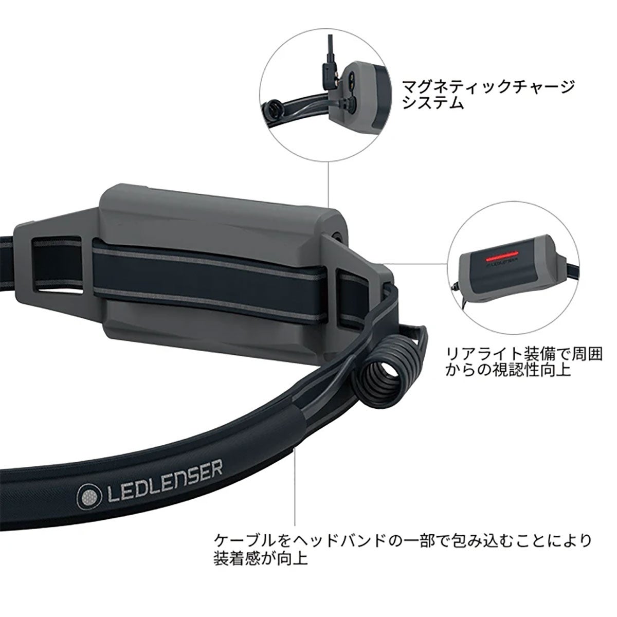 レッドレンザーランニングアクセサリーメンズレディースヘッドライト502757NEO5RLEDLENSER