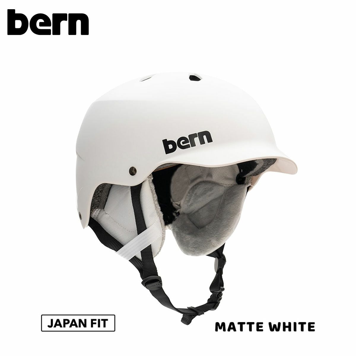 bern JAPAN FIT ハードハット　スキー　スノボー　ヘルメット bern BERN/バーン HENDRIX+ ヘンドリックスプラス JAPAN FIT