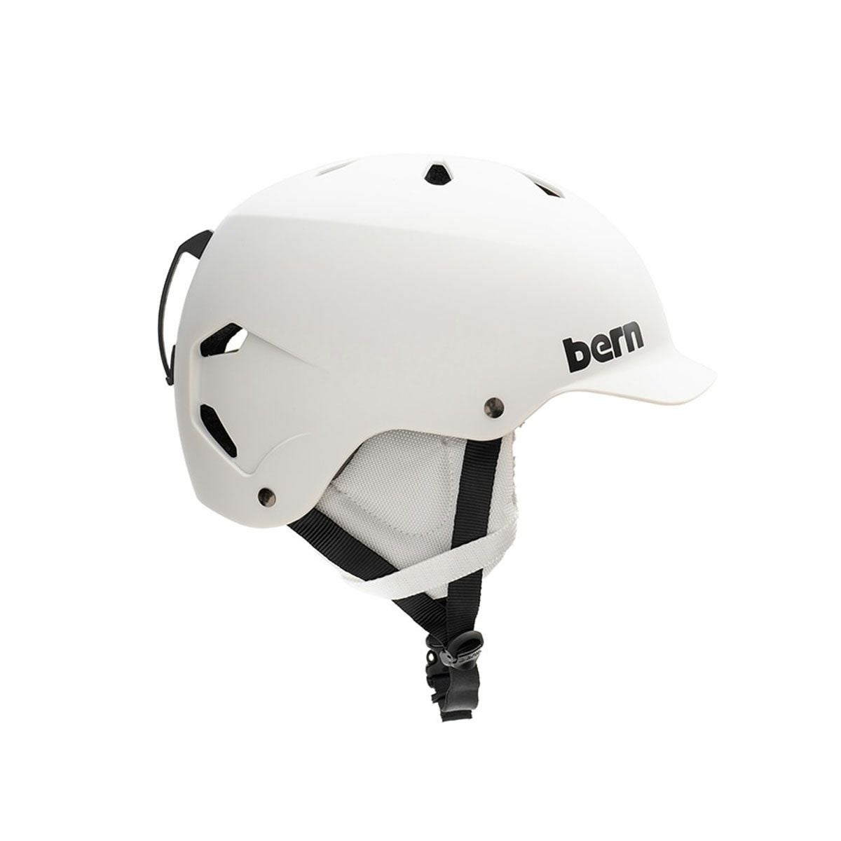 バーン bern 25-26 TEAM WATTS MATTE WHITE スノーボード ヘルメット