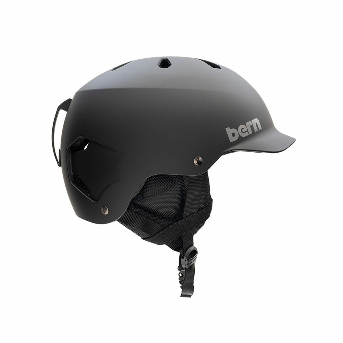 バーン bern 25-26 TEAM WATTS MATTE BLACK スノーボード ヘルメット