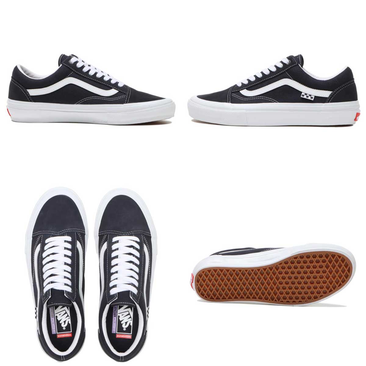 バンズスケートオールドスクールVN0A5FCBDNVスケートボードシューズ22FW秋冬SKATEOLDSKOOLVANSメンズ