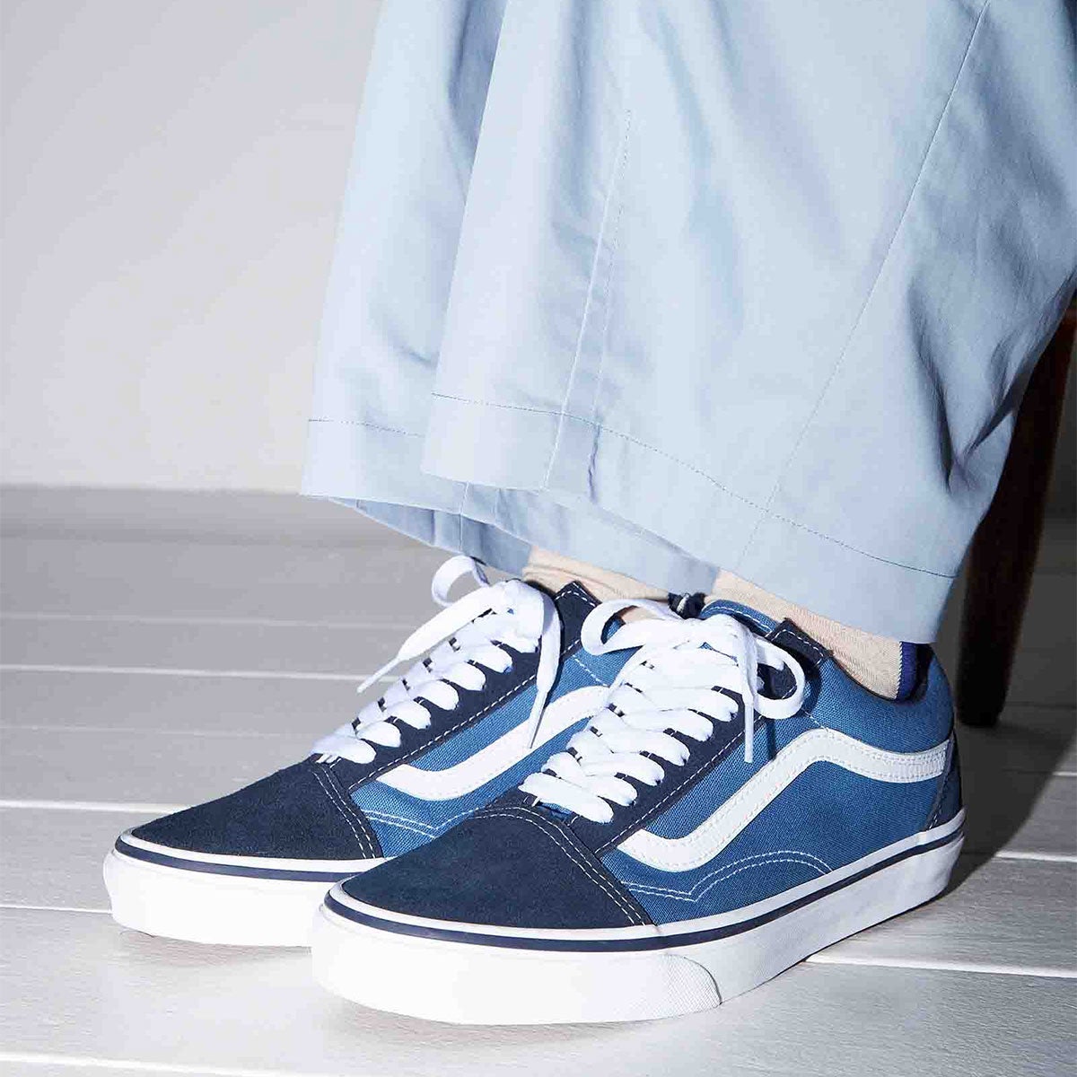 バンズオールドスクールVN000D3HNVYスケートボードシューズOLDSKOOLVANSメンズ