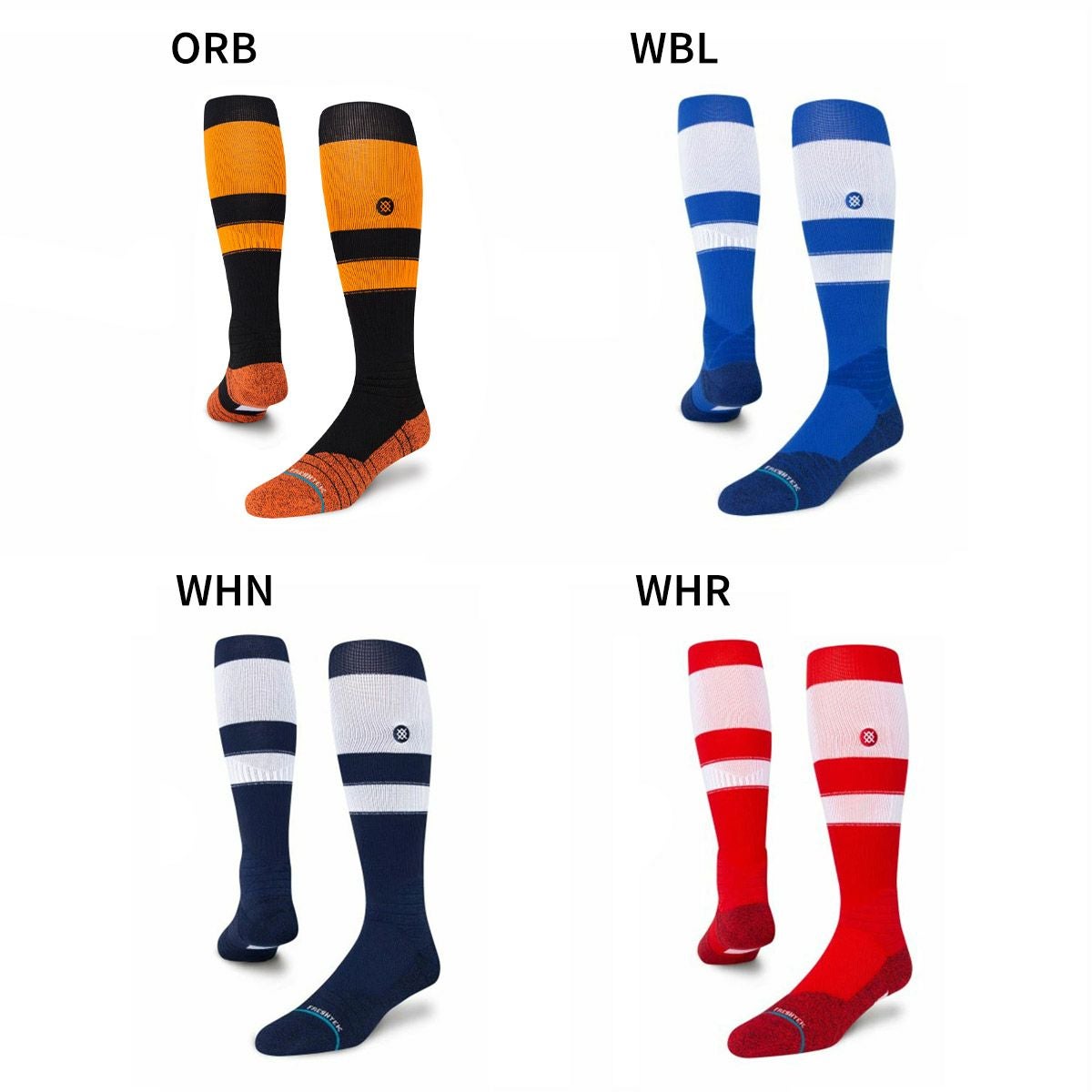 STANCEスタンス野球専用ソックス靴下MLB公認STRIPESOTC2023A759A23STR23SS春夏メンズ