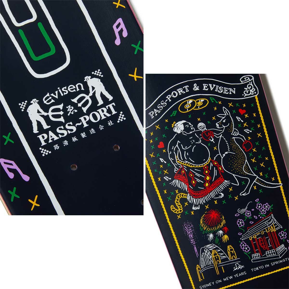 セール36%OFF！】エビセン EVISEN スケボー スケートボード デッキ 板