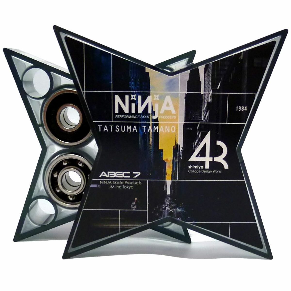 ニンジャ NINJA スケボー スケートボード パーツ グッズ ベアリング 宙