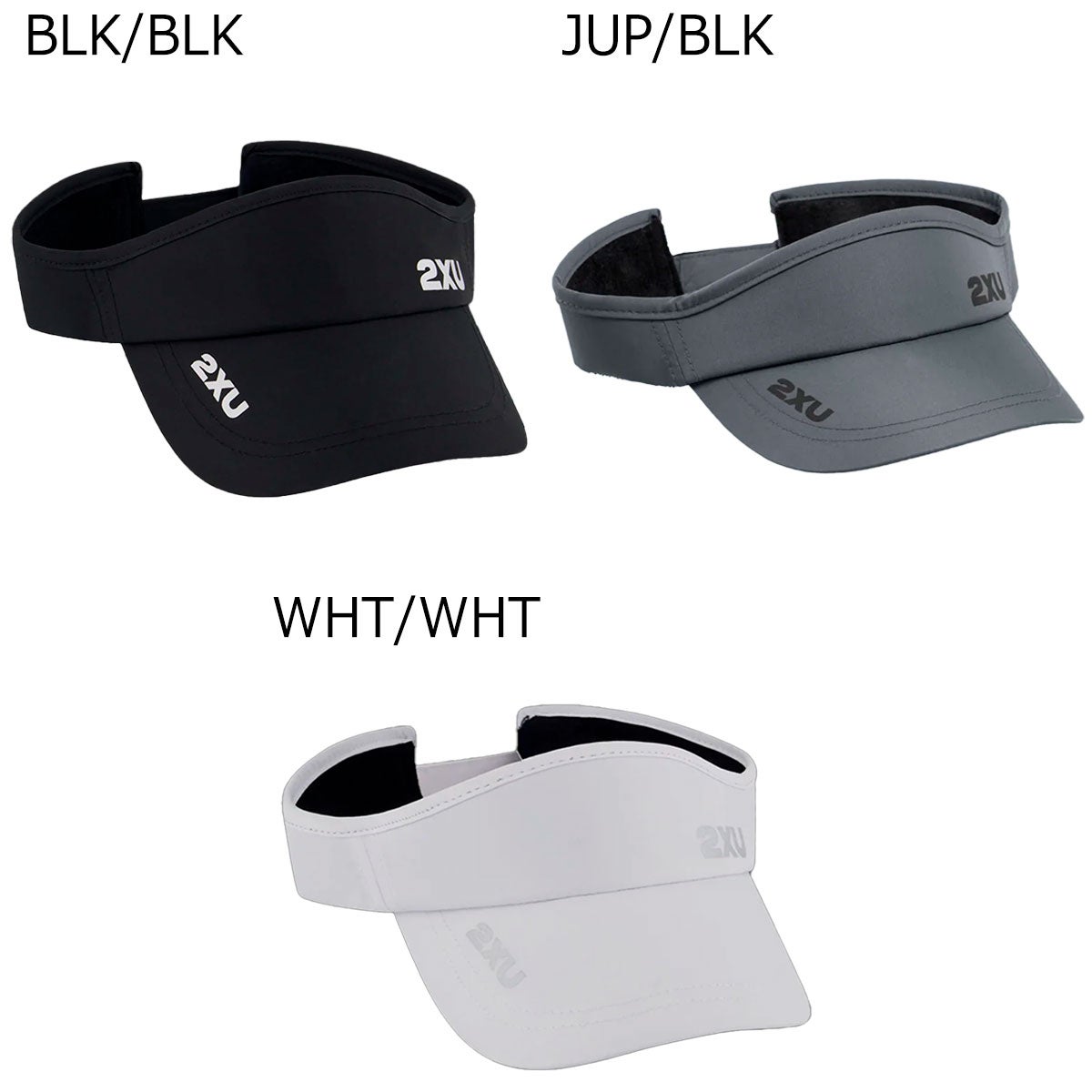 ツータイムズユー 2XU ランニング 帽子 サンバイザー Run Visor