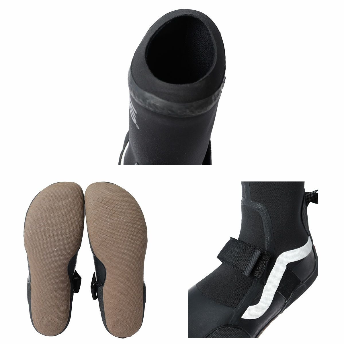 VANS 3ミリ　サーフブーツ SF 3MM Bootie in Black | Vans