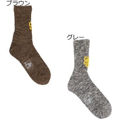 ロスターソックスROSTERSOXベースボール野球ソフトボールソックス靴下MLB×ROSTERSOXサンディエゴパドレスMLB170-SDPメンズ男性23FA秋冬