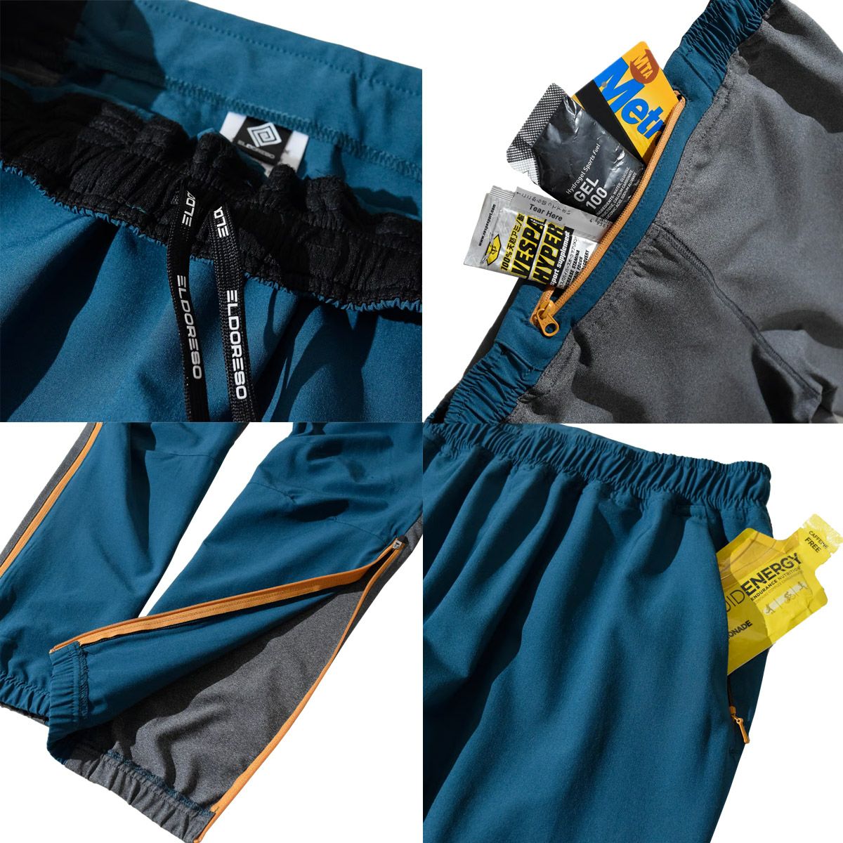 ELDORESO Light Ikangga Pants サイズS エルドレッソ エルドレッソ ELDORESO ランニング ウェア ボトムス ロング パンツ 長