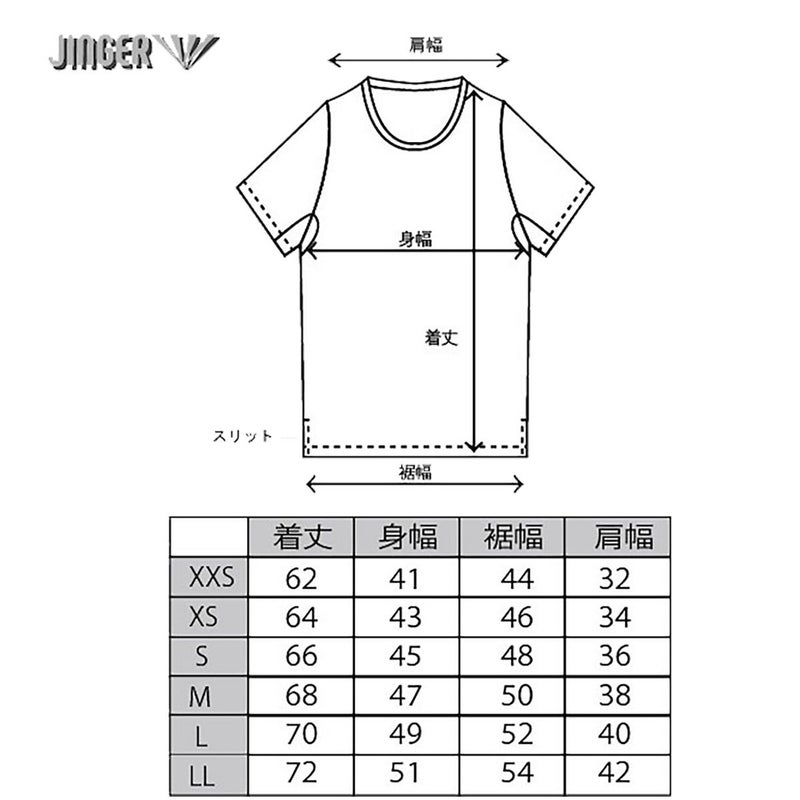 ジンガーJINGERランニングウェア半袖TシャツTシャツJ-1027-BLKメンズレディースユニセックス23FA秋冬