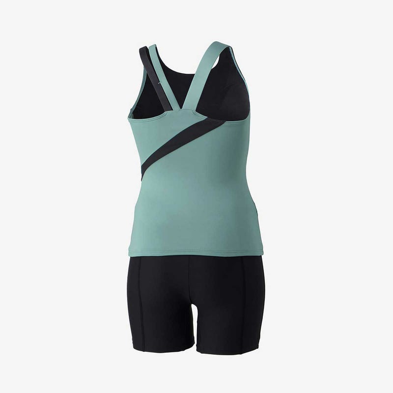 スピードSPEEDOスイムフィットネス競泳水着ディアゴナセパレーツSFW22215-SSレディース女性24SP春夏