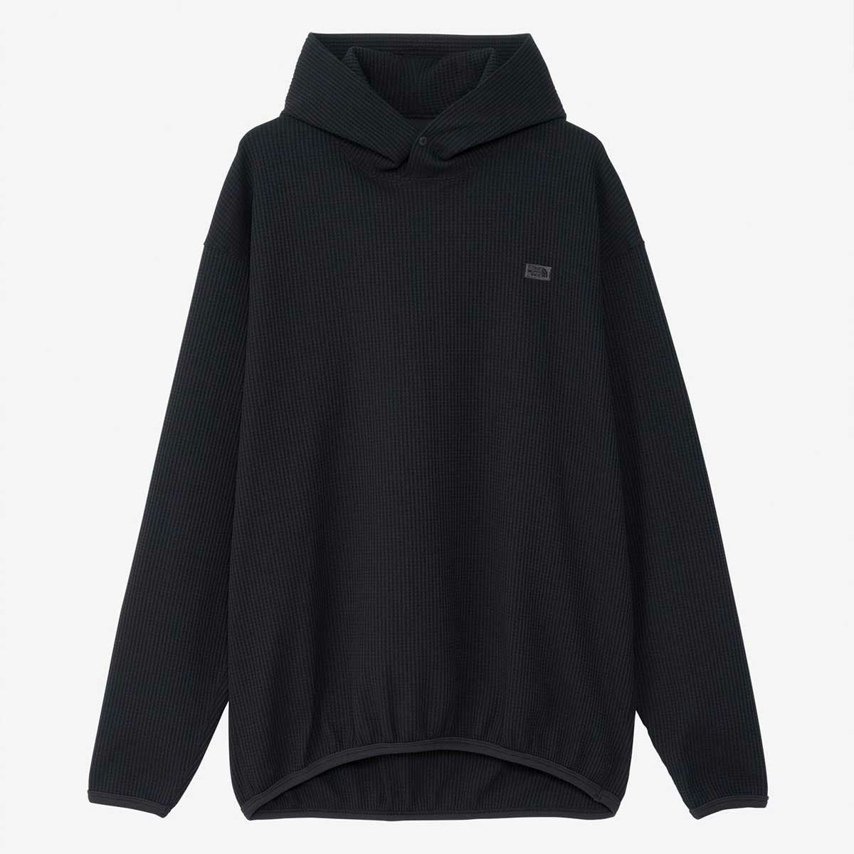 ノースフェイスTHENORTHFACEアウトドアカジュアルウェア長袖TシャツロンTエンライドワッフルフーディNT12460-Kメンズ男性24SP春夏