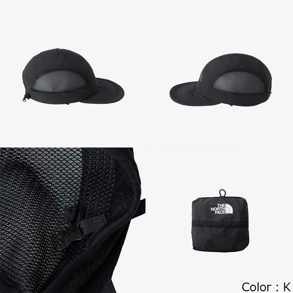 ノースフェイスTHENORTHFACEアウトドアカジュアル帽子キャップエンライドキャップNN02435-Kメンズレディースユニセックス24SP春夏