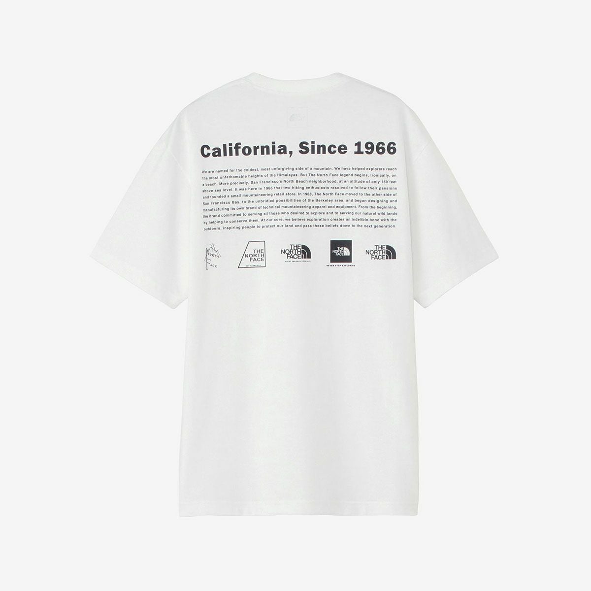 ノースフェイスTHENORTHFACEアウトドアカジュアルTシャツS/SHISTORICALLOGOTEEショートスリーブヒストリカルロゴティーNT32407-Wメンズ男性26SS春夏