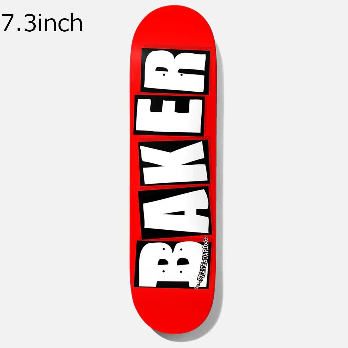 ベイカー BAKER スケボー スケートボード デッキ 板 BRAND LOGO WHITE