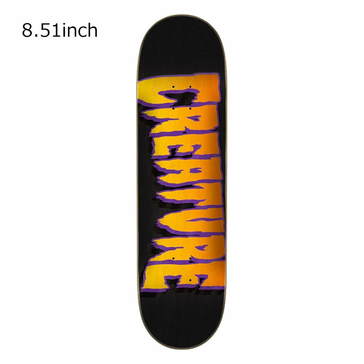 クリーチャーCREATUREスケボースケートボードデッキ板ロゴアウトラインスタンプスLOGOOUTLINESTUMPS8.5131031652