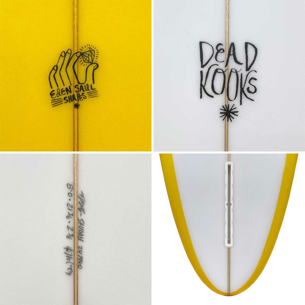 Dead kooks stubby 6’3 シングルフィン サーフボードギャラリー | USED SURF×SURF MARKET