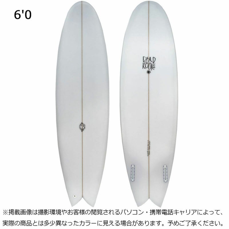 デッドクークスDEADKOOKSサーフィンサーフサーフボード板DEADKOOKSTHANG6.0クリアーPUBLNAKS220000028450