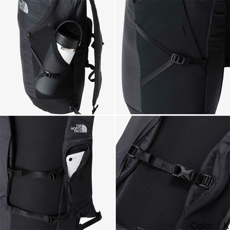 ザ・ノース・フェイスランニング鞄バッグリュックサックバックパックデイパックワンマイル16ONEMILE16NM62461-Kメンズレディースユニセックス24FA秋冬
