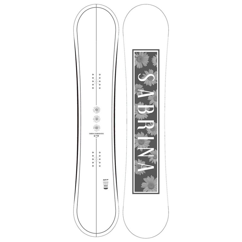サブリナSABRINAスノボースノボスノーボード板ジーティーダブリューGTW631-240-07レディース女性24-25