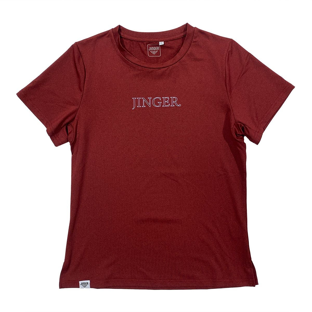 JINGER ジンガー 【美品】 半袖Tシャツ 2枚セット ボーダー柄 ジンガー JINGER ランニング ウェア 半袖 Tシャツ ウィメンズ
