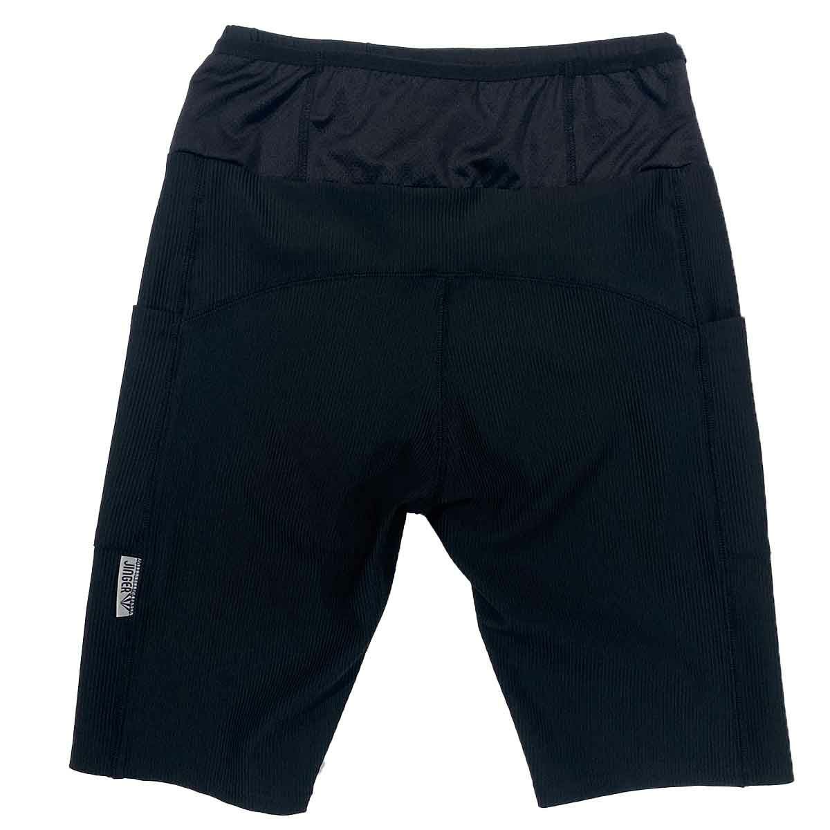ジンガー JINGER メンズ ランニングタイツ インナーパンツ JM-2042-BLK