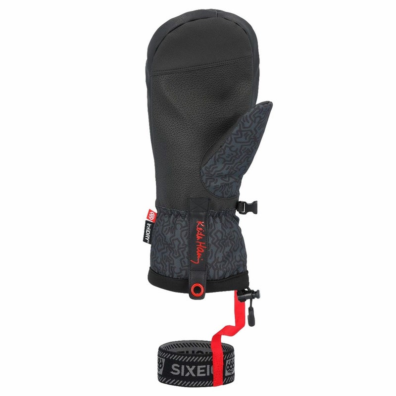 シックスエイトシックス686スノボースノボスノーボードグローブ手袋TEAMMERINOMITTM2WGLV107-KHBメンズレディースユニセックス24-25