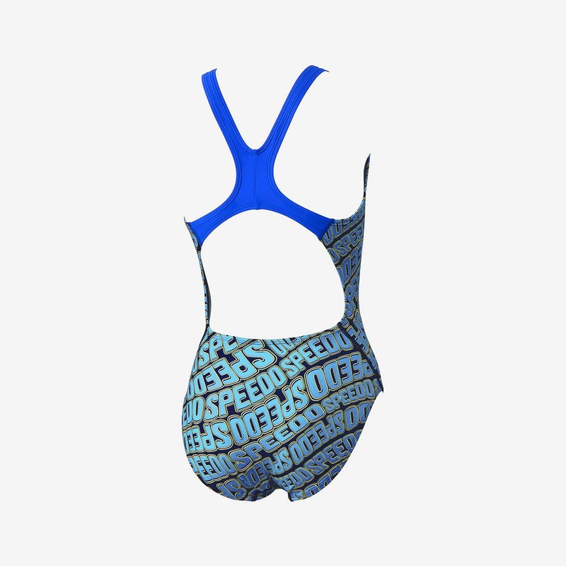 スピードSPEEDOスイムトレーニング競泳水着ウェーブロゴターンズスーツWaveLogoTurnSSuitSTW02506-BLレディース女性S1春夏