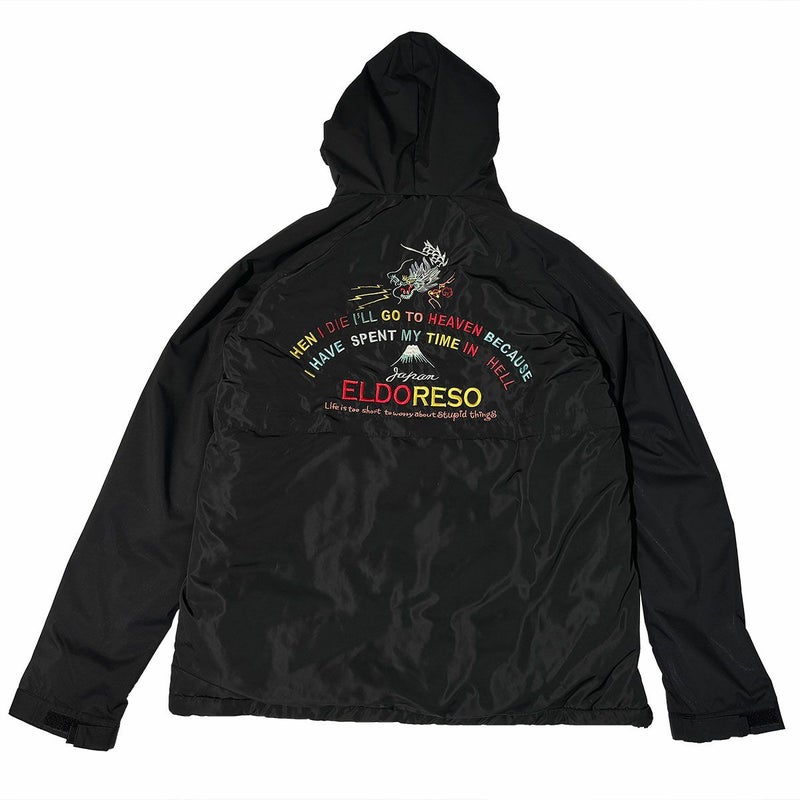 エルドレッソELDORESOランニングウェアアウター中綿ジャケットSouvenirGarushiaJacketE3201324メンズレディースユニセックス24FA秋冬