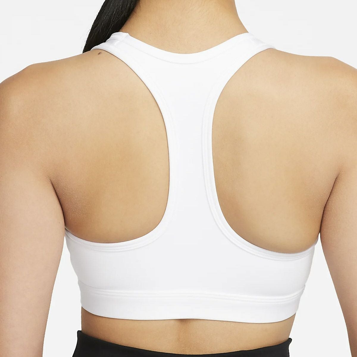 ナイキNIKEジムフィットネスヨガウェアスポーツブラスポブラブラトップスウッシュミディアムサポートパッディドスポーツブラDX6822-100レディース女性25SP春夏