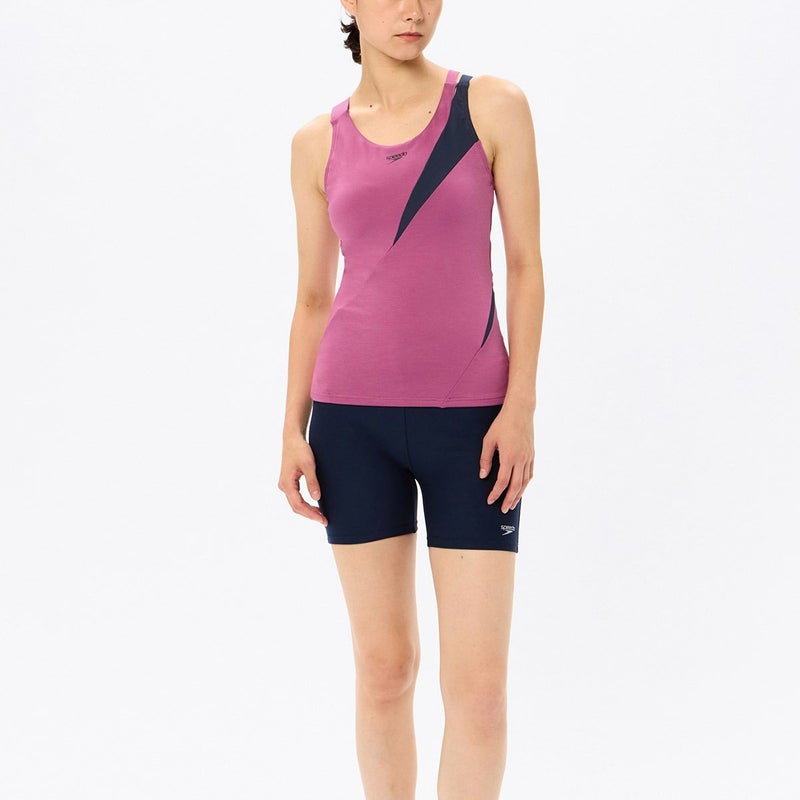 スピードSPEEDOスイムフィットネス水着ディアゴナセパレーツDiagonaSeparatesSFW22215-HMレディース女性25S1春夏