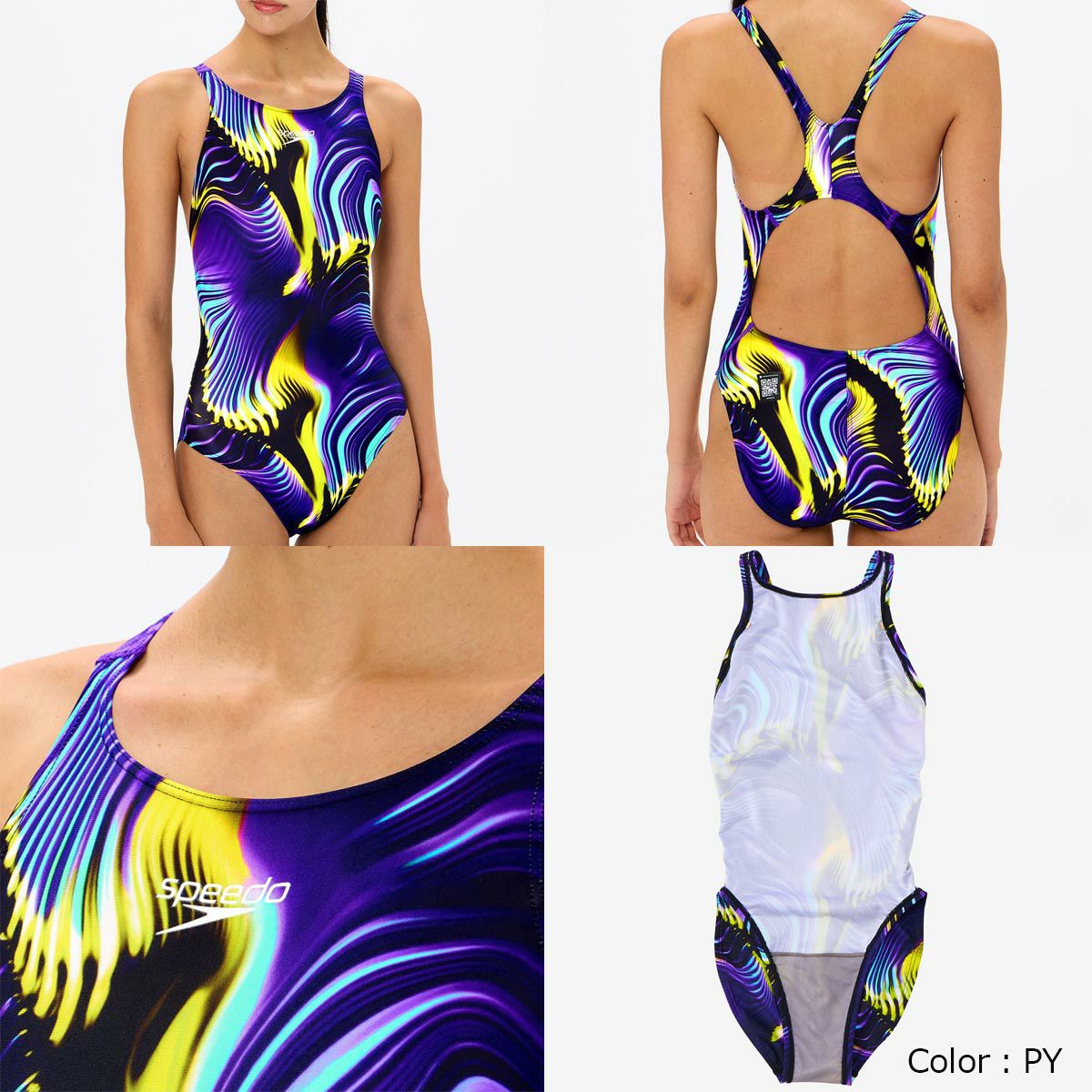 スピードSPEEDOスイム競泳水着フレックスシグマカイエイムカットスーツ2FLEXΣχAimcutSuitIISCW02501F-BBレディース女性25S1春夏