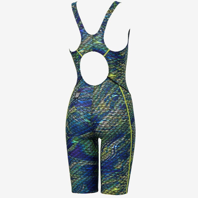 スピードSPEEDOスイム競泳水着フレックスシグマカイセミオープンバックニースキン3FLEXΣχSemiOpenbackKneeskinIIISCW12520F-BLレディース女性25S1春夏