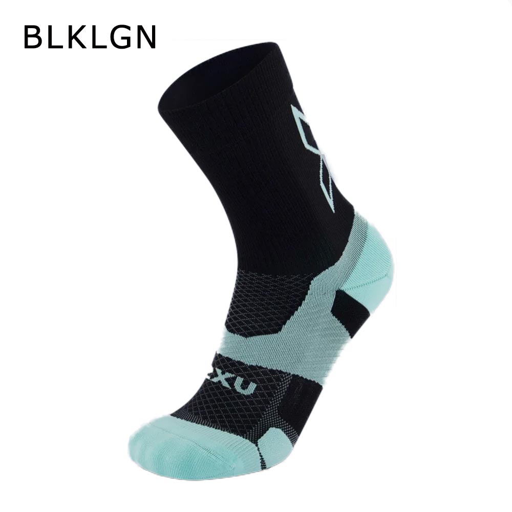 2XUツータイムズユーランニングソックス靴下VectrLightCushionCrewSocksヴェクターライトクッションクルーソックスUA7005Eメンズレディースユニセックス25SP春夏