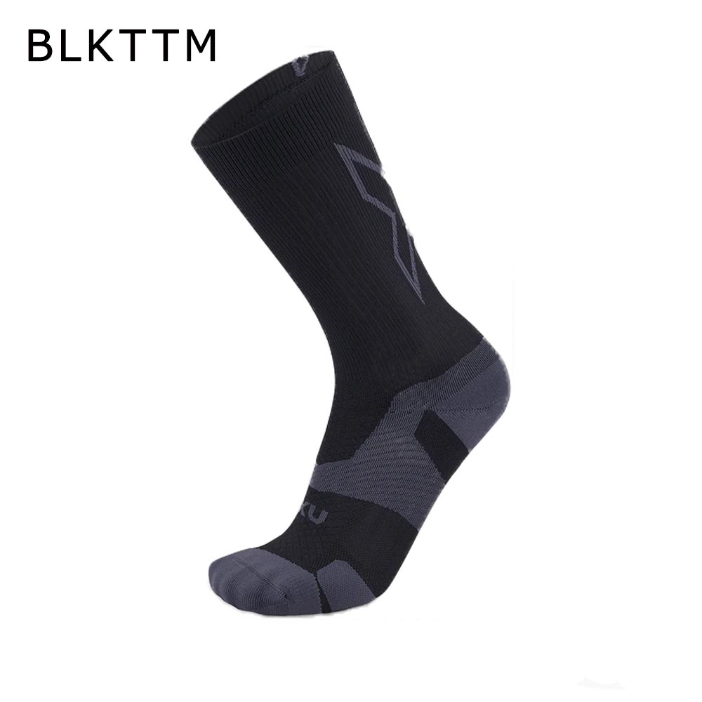 2XUツータイムズユーランニングソックス靴下VectrLightCushionCrewSocksヴェクターライトクッションクルーソックスUA7005Eメンズレディースユニセックス25SP春夏