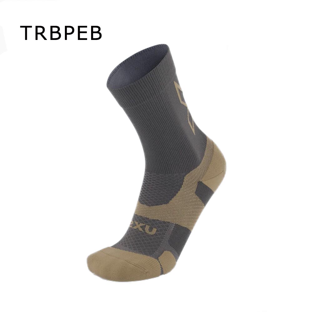 2XUツータイムズユーランニングソックス靴下VectrLightCushionCrewSocksヴェクターライトクッションクルーソックスUA7005Eメンズレディースユニセックス25SP春夏