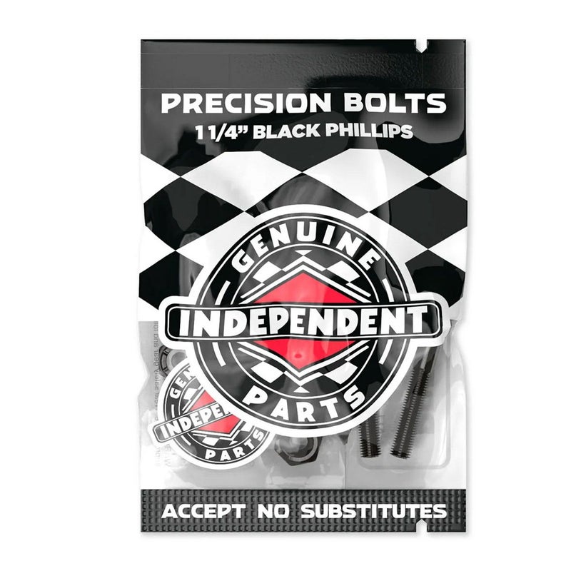 インディペンデントINDEPENDENTスケボースケートボードビス11/4BLACKPHILLIPS35010124