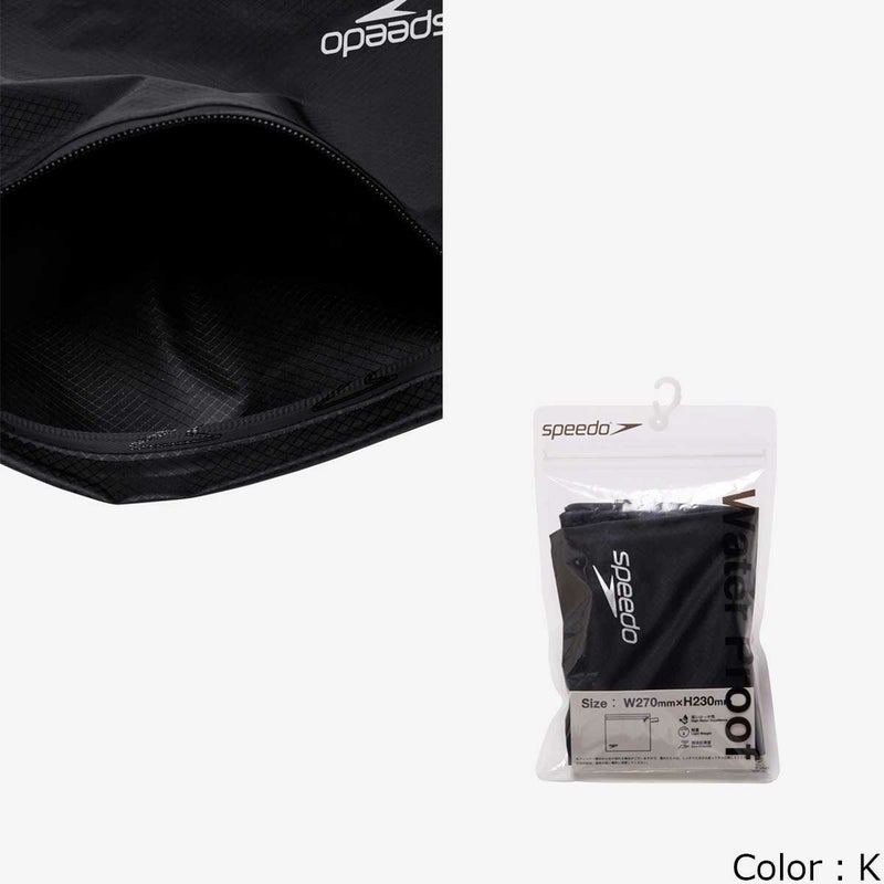 スピードSPEEDOスイムフィットネス競泳鞄ウォータープルーフフラットポーチWaterProofFlatPouchSE22513-SKメンズレディースユニセックス