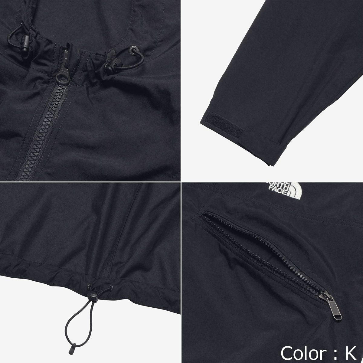 ザ・ノース・フェイスTHENORTHFACEアウトドアカジュアルウェアアウタージャケットショートコンパクトジャケットSHORTCOMPACTJACKETNPW22430-Kレディース女性25SS春夏