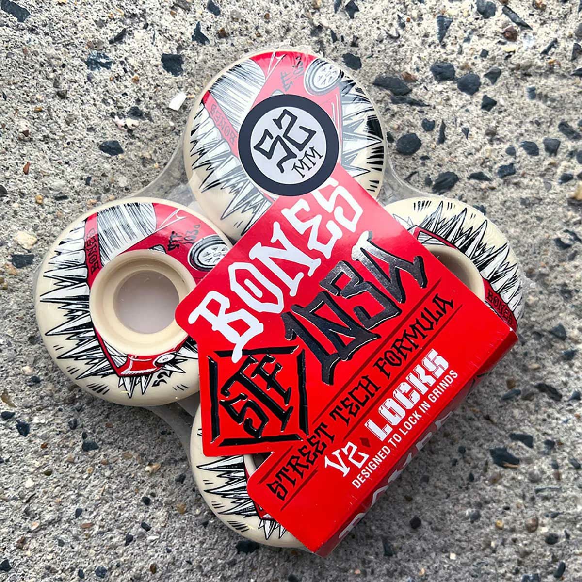 ボーンズBONESスケボースケートボードウィールSTFJUDAS52MM103A33222146