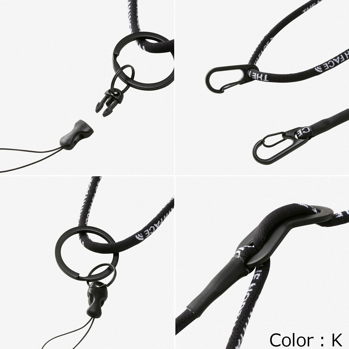 ザ・ノース・フェイスTHENORTHFACEアウトドアカジュアルアクセサリーアイビーマルチパーパスランヤードIVYMULTIPORPOSELANYARDNN32429-Kメンズレディースユニセックス25SS春夏