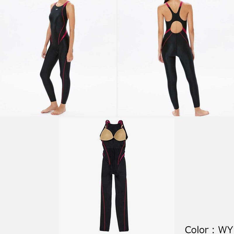 スピードSPEEDOスイムフィットネス水着コンフォートラップロングジョンComfortLapLongJohnSFW12410-OTレディース女性25S1春夏