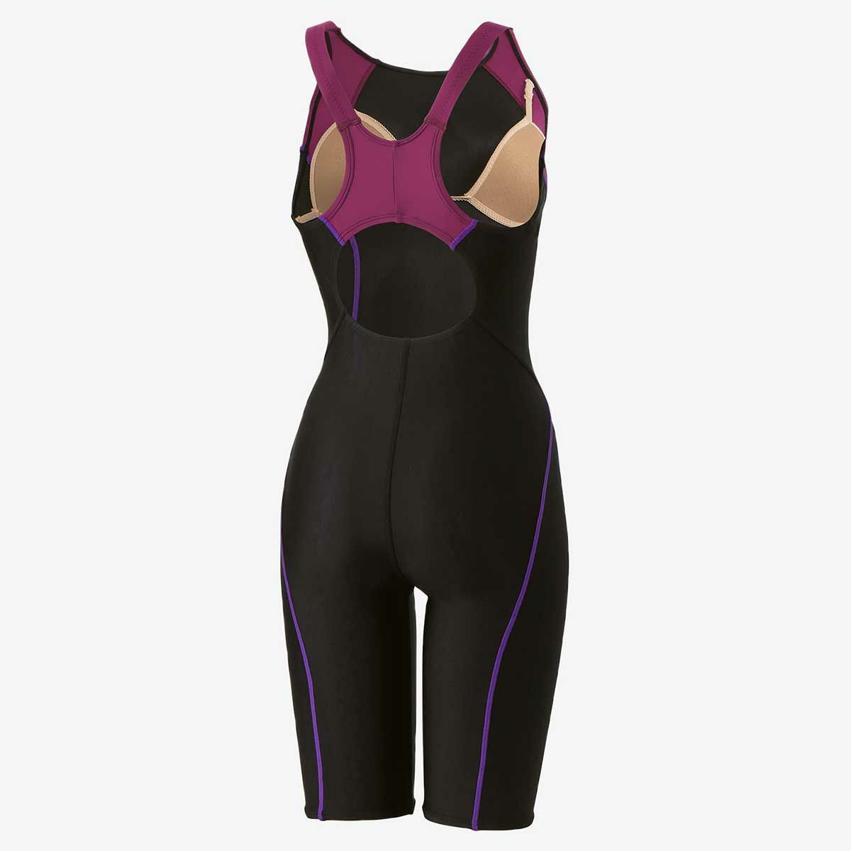 スピードSPEEDOスイムフィットネス水着フレックスシグマニューコンフォートラップニースキンFLEXΣνComfortLapKneeskinSFW12501-WYレディース女性25S1春夏