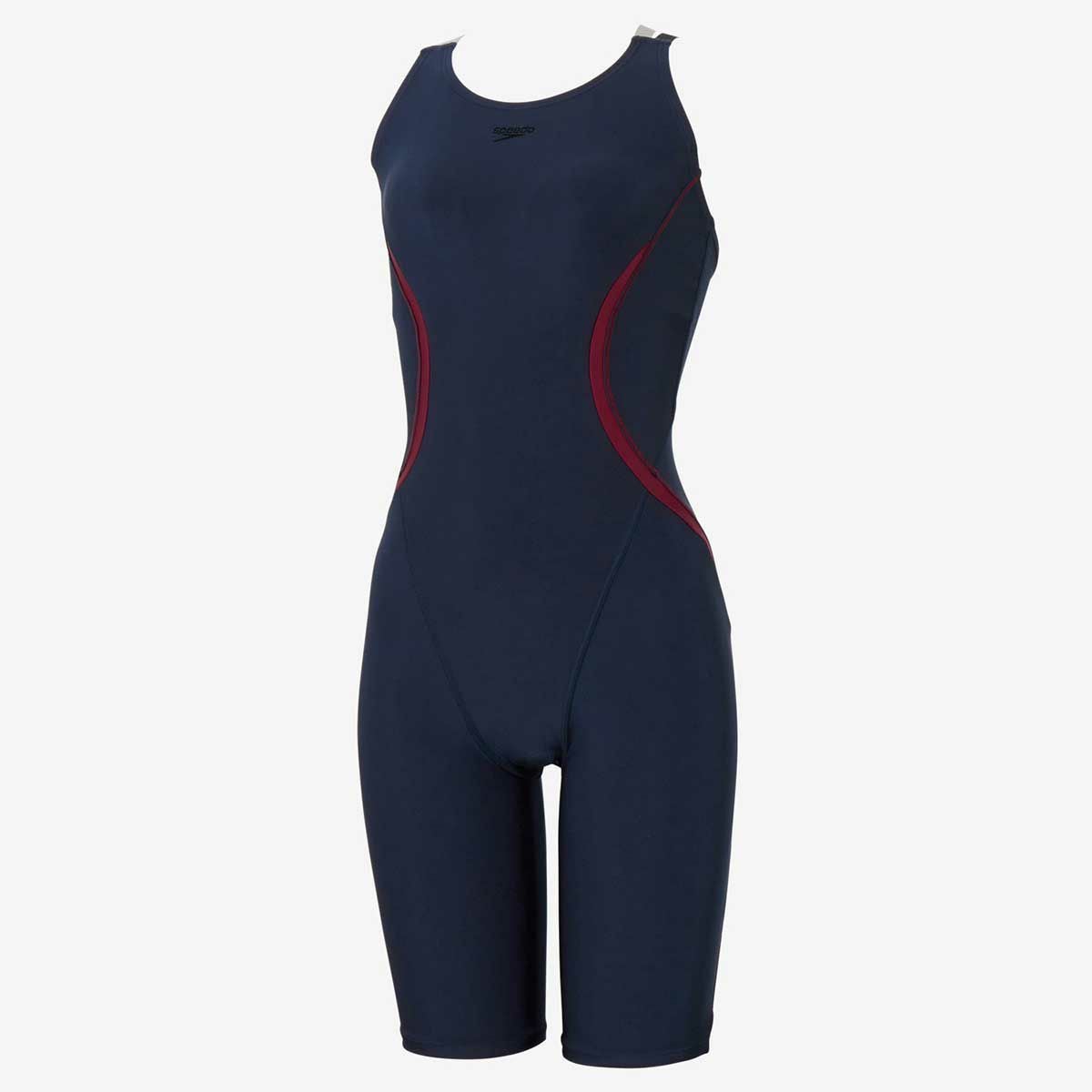 スピードSPEEDOスイムフィットネス水着オーバルカーヴィールースンニースキンOvalCurvyLoosenKneeskinSFW12510-NBレディース女性25S1春夏